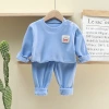 Children's Derong warm suit for boys and girls with heat, autumn and winter pajamas as a base, long Johns and long pants, Derong underwear set Application Scenario